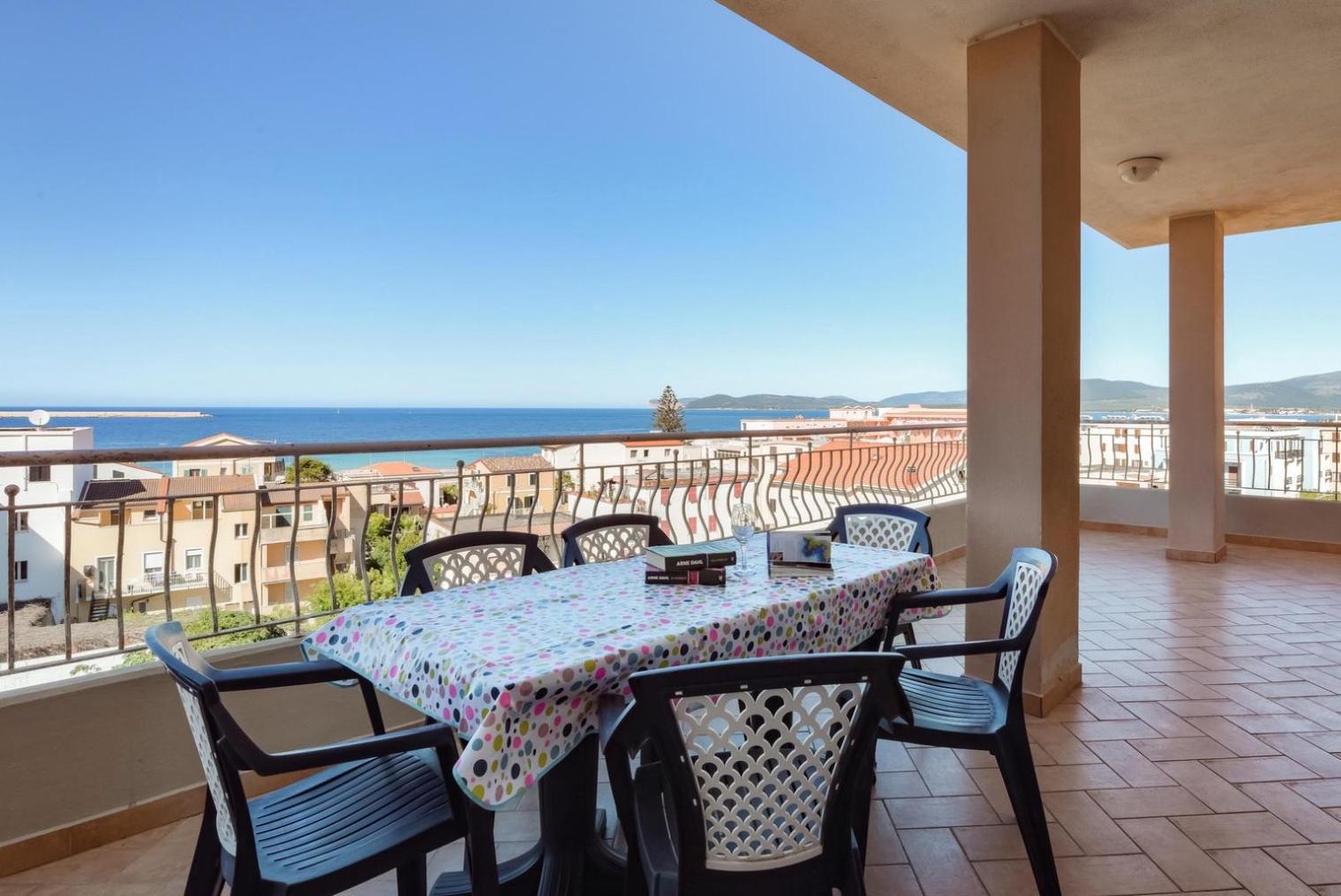 Royal Apartment Sea View Alghero Zewnętrze zdjęcie