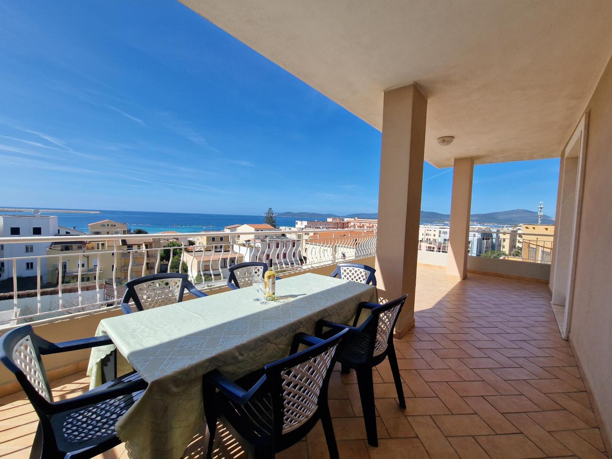Royal Apartment Sea View Alghero Zewnętrze zdjęcie